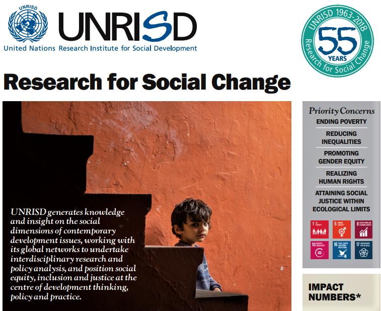 United Nations Research Institute for Social Development – UNRISD