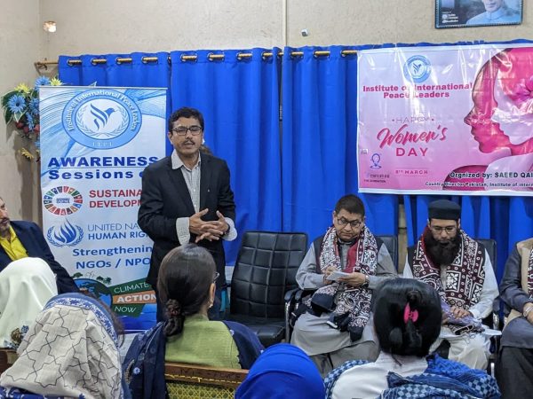 Institute of International Peace Leaders Celebrates International Women’s Day 2024 – IWD2024 at Shah Latif Bhitai Hospital Hyderabad.